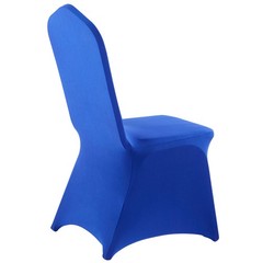 VEVOR 50PCS Royal Blue Stretch Spandex Folding Chair Covers for Wedding Party