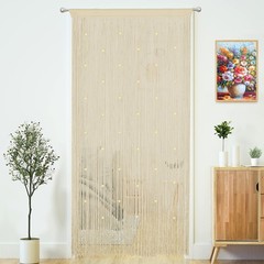 YaoYue Beaded Curtain Door String Curtains for Doorways Tassels Beads Hanging…