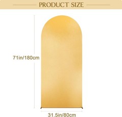 Arch Stand Cover Wedding Photography Background Backdrop Cover 80×180/120x220cm