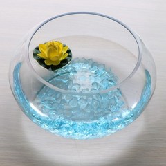 Plastic Gem Stones Nuggets Ice Rocks Table Scatter Fish Tank Vase Decor 27*20mm