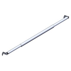 Double Layer Adjustable Crossbar and Hangers for use with Pipe and Drape Kit,…