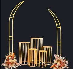 Wedding Arch Decoration Backdrop Stand 2-Piece