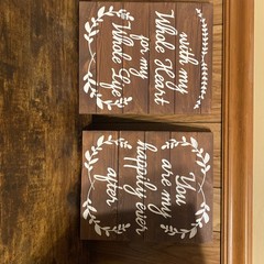 Wall hangings/Wedding Signs size 10×12