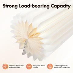 3PCS Cylinder Pedestal Stands Sturdy Multi-Use Display Columns for Wedding,