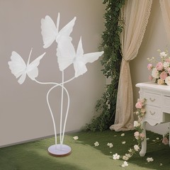 3PCS Fake Butterfly Artificial Butterfly Decoration Simulated Butterfly Ornament