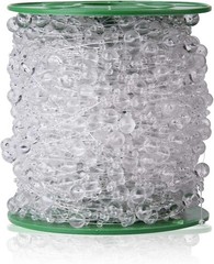 200 Feet Roll Clear Crystal Acrylic Party Garland Centerpiece Bridal Bouquet Dec