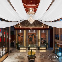 Backdrop Curtains for Party Ceremony Stage Wedding Decoration Ceiling Drapes