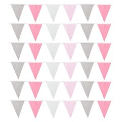 10M/33Ft Multicolor Bunting Banner Wedding for Birthday Baby Shower Party Decor
