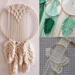 Dream Catcher Rings 12Pcs Wood Bamboo Floral Hoop for DIY Wreath Decor1628