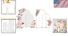 Versatile Metal Balloon Arch Stand – 7.2FT & 6FT, Easy Setup for Elegant Events