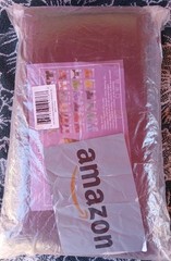 Burgundy Satin Chair Sash-6″ X 108″-50 Pk.-NEW IN ORG OPEN PKG