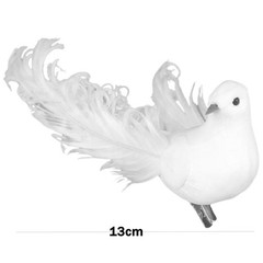 Artificial Bird for d��cor Christenings Decorative Feathers Foam For Wedding