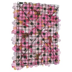 Floral Backdrop Wedding Party Decor 6pcs Artificial Flower Wall Panels 60*40cm