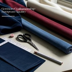 SMILETIME Tranquil Blue Crushed Velvet Curtains 52x84inch Rod Pocket Luxuriou…