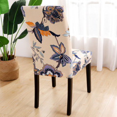 1/4/6pcs Dining Room Printed Chair Covers Stretch Spandex Slipcovers Home Decor