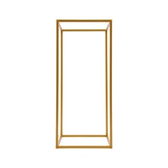 Gold Metal Wedding Balloon Stand with Flower Stands for Elegant Decor
