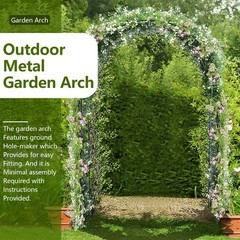 Metal Pergola Arbor Wedding Arch Assemble Freely Garden Arbor Bridal Party Decor
