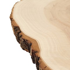 Natural Round Poplar 14-18″ wide Thick Wood Slices Wedding Party Centerpieces