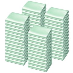 7x108in Light Green Satin Chair Sash Bows & Ribbon Ties – 100PCS Decorative