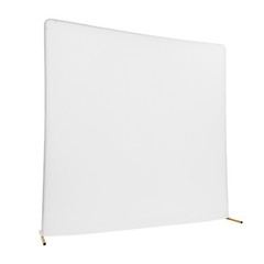 Wedding Backdrop Stand Metal Background Decoration Set + White Cloth Cover