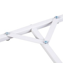 81″ Rustproof Metal Garden Arch Wedding Arbour Archway Outdoor Climbing Trellis
