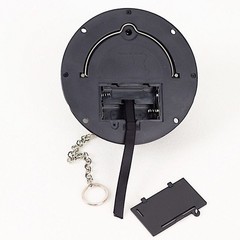 Black 18 LED Lights Rotating Heavy Duty Motor Hanging Mirror Disco Ball Party