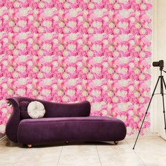 Flower Backdrop Wedding 12 Packs 15×15 in 3D Floral Rose Wall Panels Background