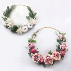 Dream Catcher Rings 12Pcs Wood Bamboo Floral Hoop for DIY Wreath Decor1628