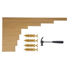 Gold Metal Flower Stand Rectangular Rack For Wedding Table Centerpieces Decor ??