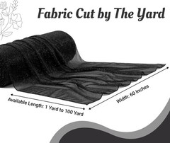 MDS Pack of 10 Yard Wedding Arch Draping Drapery Fabric Sheer Chiffon Fabric …