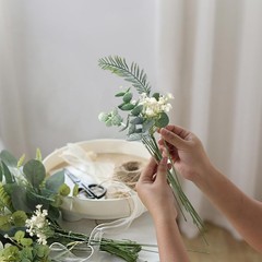 78Pcs Faux Flowers, Artificial Greenery Stems, Greenery for Centerpieces for …