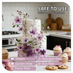 Edible Wafer Paper 8.5″ x 11″ A4 Size, White Edible Printer Sheets for Cake T…