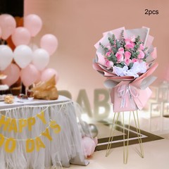 2pcs Flower Plant Stand Display 3.4ft Tall Flower Pot Holder Rack For Decor USA