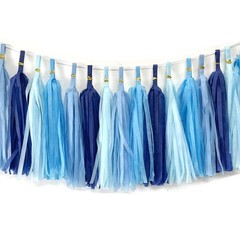 Tissue Paper Tassels Garland Banner Table Decor Party Banner Wedding Birthday…