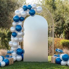 Arch Cover Backdrop Cover 1 Pieces Elastic for Wedding Birthday Photo Background