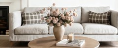 Fake Kiku Flowers, Faux Silk Pompon Mums Artificial Flowers,