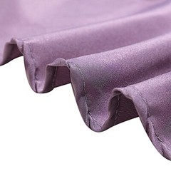 10 Violet Amethyst Polyester CHAIR SASHES Ties Bows Wedding Ceremony Decorations