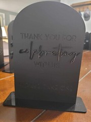 Wedding Decor (Dusty Blue, Black, and White)