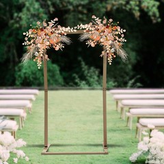 Wood Wedding Arch for Ceremony Wooden Arbor Decor for Parties Garden Backdrop