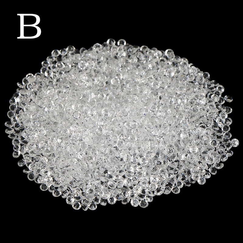 2000pcs 4.5mm Crystal Diamond Table Confetti Wedding Bridal Party Decoration
