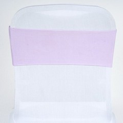 10 Lavender Spandex STRETCHABLE CHAIR SASHES Wedding Party Decorations SALE