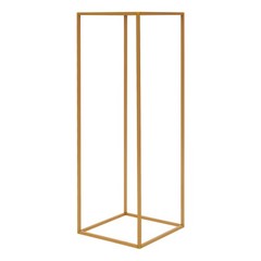 20PCS Geometric Flower Stand,27*27*80cm Metal Flower Stand,Wedding Flower Stand