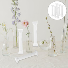 6pcs Roman Column Model Classic Greek Columns Roman Table Decor Pillar Figure Gr