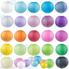 5/10 Pack of 8″ 10″ 12″ 14″ 16″ Paper Lantern Chinese Decoration Wedding Party