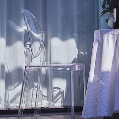 CLEAR 36″ Transparent DINING CHAIR Oval Back Wedding Reception Party Decorations