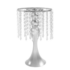 10PCS Flower Stands Crystal?Flower Stand 13.8″ Height Flower Arrangement Stand