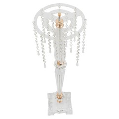 26in Acrylic Crystal Floral Vase Flower Stand Holders For Wedding Table