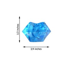 900 Acrylic LARGE Ice Faux Crystal Pieces Wedding CENTERPIECES Filler Decoration