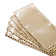 100 Champagne Gold Satin Chair Sashes Silky Sateen Chair Bow wedding party décor