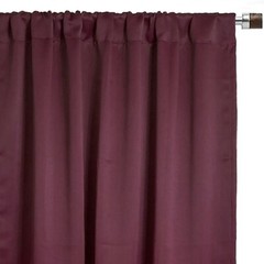 YCC Linens – Blackout Polyester Curtains with Rod Pockets 2 Panels